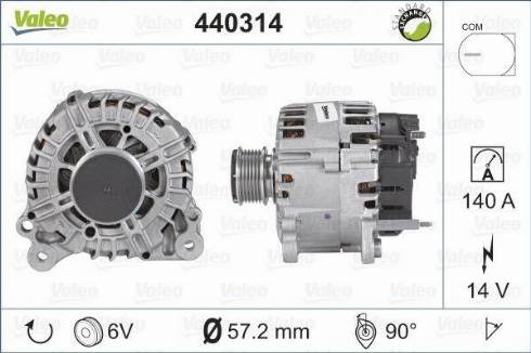 Valeo TG14C031 - Alternateur cwaw.fr