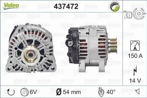 Valeo TG15C156 - Alternateur cwaw.fr