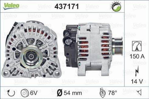 Valeo TG15C115 - Alternateur cwaw.fr