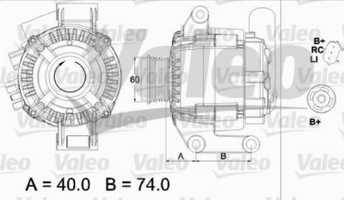 Valeo TG12C109 - Alternateur cwaw.fr