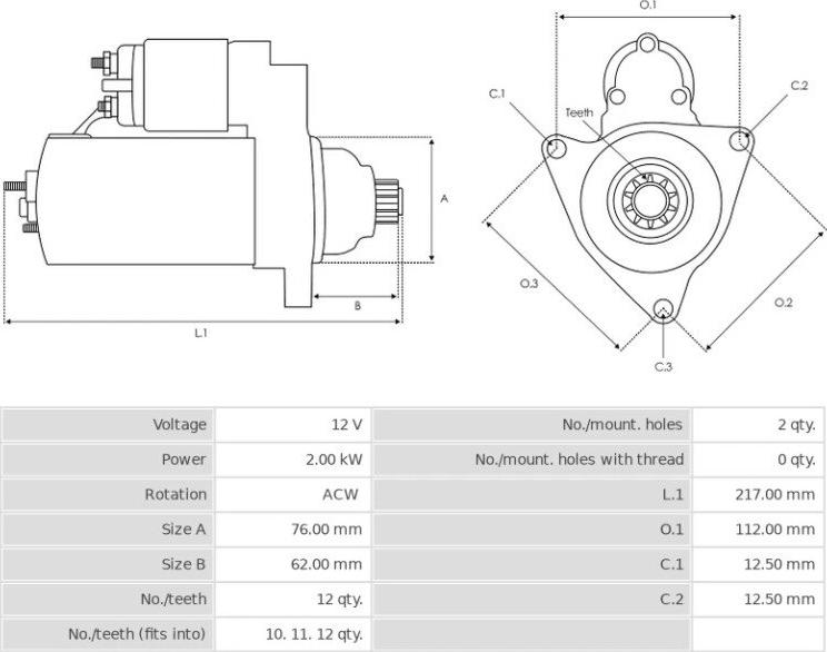 Valeo TS18ER123 - Démarreur cwaw.fr