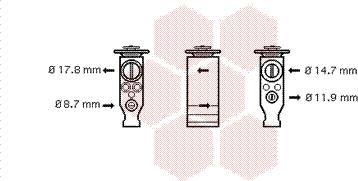 Van Wezel 40001357 - Détendeur, climatisation cwaw.fr