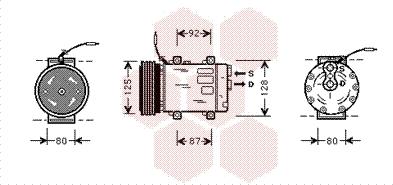 Van Wezel 4300K067 - Compresseur, climatisation cwaw.fr