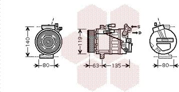 Van Wezel 4300K392 - Compresseur, climatisation cwaw.fr