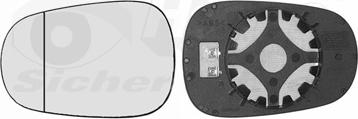 Van Wezel 4323837 - Verre de rétroviseur, rétroviseur extérieur cwaw.fr