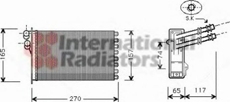 Van Wezel 58006175 - Système de chauffage cwaw.fr