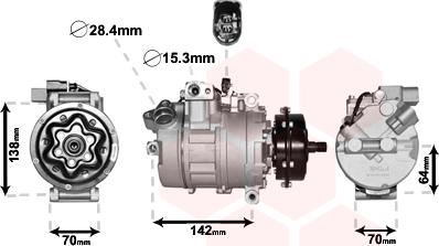 Van Wezel 5800K087 - Compresseur, climatisation cwaw.fr