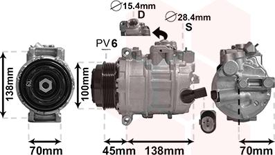 Van Wezel 5800K384 - Compresseur, climatisation cwaw.fr