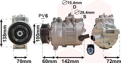 Van Wezel 5800K386 - Compresseur, climatisation cwaw.fr