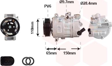 Van Wezel 5801K703 - Compresseur, climatisation cwaw.fr