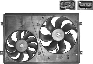 Van Wezel 5827748 - Ventilateur, refroidissement du moteur cwaw.fr