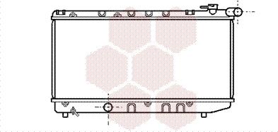 Van Wezel 53002124 - Radiateur, refroidissement du moteur cwaw.fr