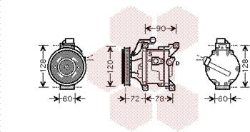 Van Wezel 5300K444 - Compresseur, climatisation cwaw.fr