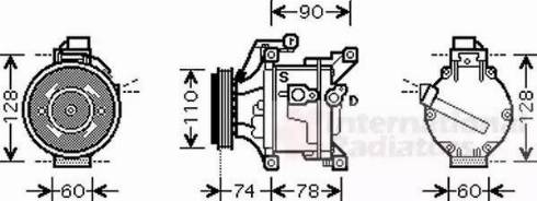 Van Wezel 5300K452 - Compresseur, climatisation cwaw.fr