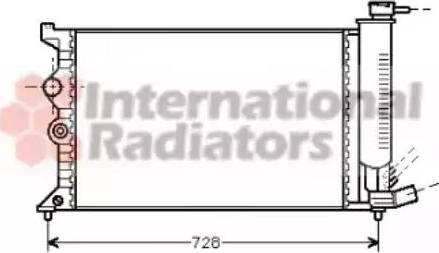 Van Wezel 09002068 - Radiateur, refroidissement du moteur cwaw.fr