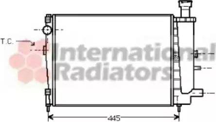 Van Wezel 09002027 - Radiateur, refroidissement du moteur cwaw.fr