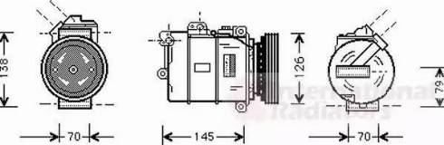 Van Wezel 0600K064 - Compresseur, climatisation cwaw.fr