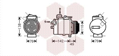 Van Wezel 0600K389 - Compresseur, climatisation cwaw.fr