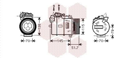 Van Wezel 0600K329 - Compresseur, climatisation cwaw.fr