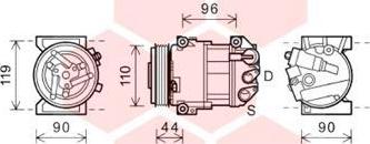 Van Wezel 0100K125 - Compresseur, climatisation cwaw.fr