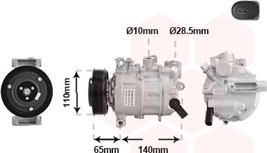 Van Wezel 0301K714 - Compresseur, climatisation cwaw.fr