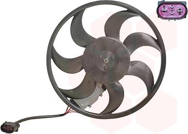 Van Wezel 0381747 - Ventilateur, refroidissement du moteur cwaw.fr