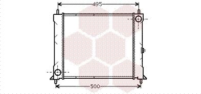 Van Wezel 02002067 - Radiateur, refroidissement du moteur cwaw.fr