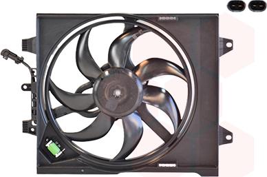 Van Wezel 1604747 - Ventilateur, refroidissement du moteur cwaw.fr