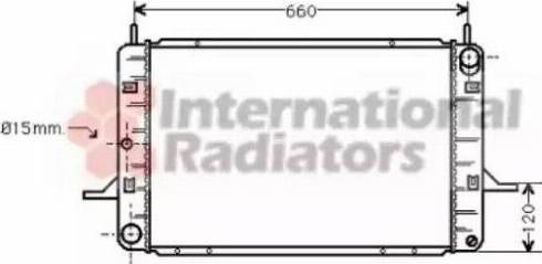 Van Wezel 18002123 - Radiateur, refroidissement du moteur cwaw.fr