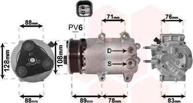 Van Wezel 1800K571 - Compresseur, climatisation cwaw.fr