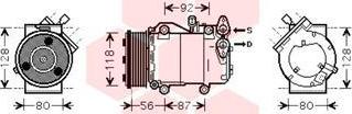 Van Wezel 1800K393 - Compresseur, climatisation cwaw.fr