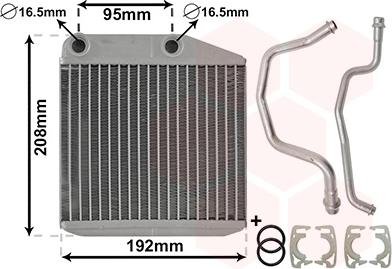 Van Wezel 17006313 - Système de chauffage cwaw.fr