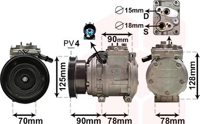 Van Wezel 8300K178 - Compresseur, climatisation cwaw.fr