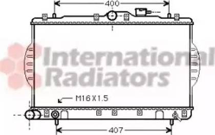 Van Wezel 82002088 - Radiateur, refroidissement du moteur cwaw.fr