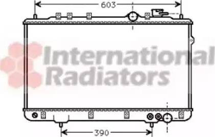 Van Wezel 82002022 - Radiateur, refroidissement du moteur cwaw.fr