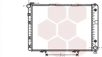 Van Wezel 30002154 - Radiateur, refroidissement du moteur cwaw.fr