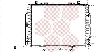 Van Wezel 30002131 - Radiateur, refroidissement du moteur cwaw.fr