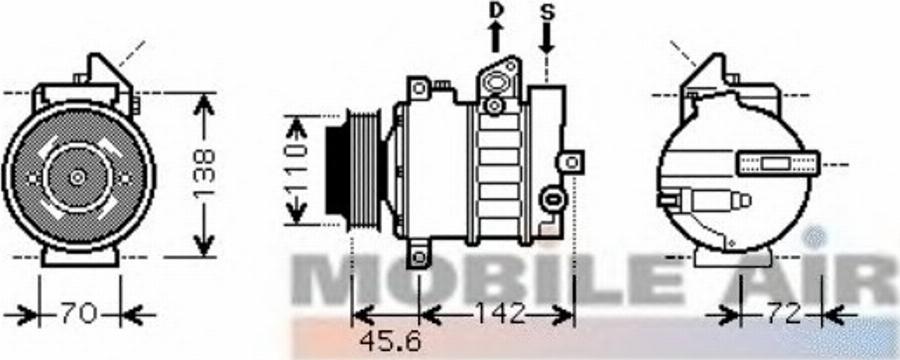 Van Wezel 30 00 K438 - Embrayage magnétique, pour compresseurs de climatisation cwaw.fr