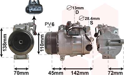 Van Wezel 3000K682 - Compresseur, climatisation cwaw.fr