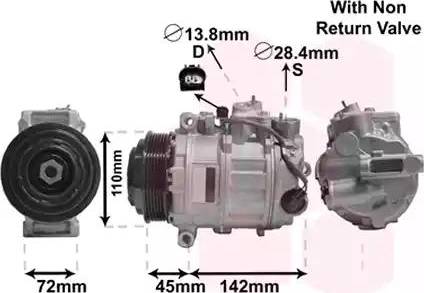 Van Wezel 3000K637 - Compresseur, climatisation cwaw.fr