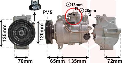 Van Wezel 3001K701 - Compresseur, climatisation cwaw.fr