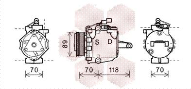 Van Wezel 3200K224 - Compresseur, climatisation cwaw.fr