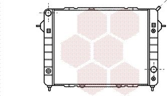 Van Wezel 37002090 - Radiateur, refroidissement du moteur cwaw.fr