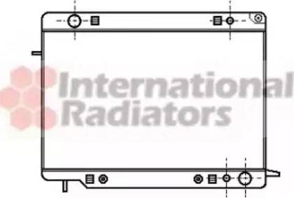 Van Wezel 37002141 - Radiateur, refroidissement du moteur cwaw.fr