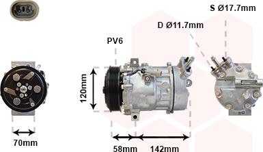 Van Wezel 3700K448 - Compresseur, climatisation cwaw.fr