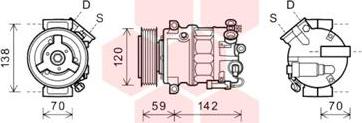 Van Wezel 3700K577 - Compresseur, climatisation cwaw.fr