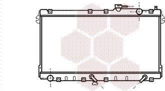 Van Wezel 27002094 - Radiateur, refroidissement du moteur cwaw.fr