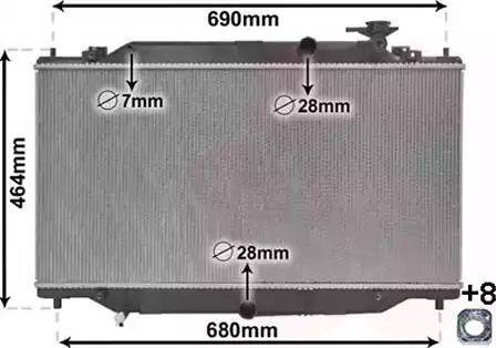 KOYORAD PL063167 - Radiateur, refroidissement du moteur cwaw.fr