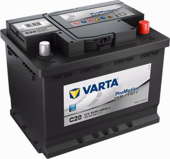 Varta 555 064 042 - Batterie de démarrage cwaw.fr