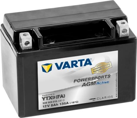 Varta 508909013A512 - Batterie de démarrage cwaw.fr